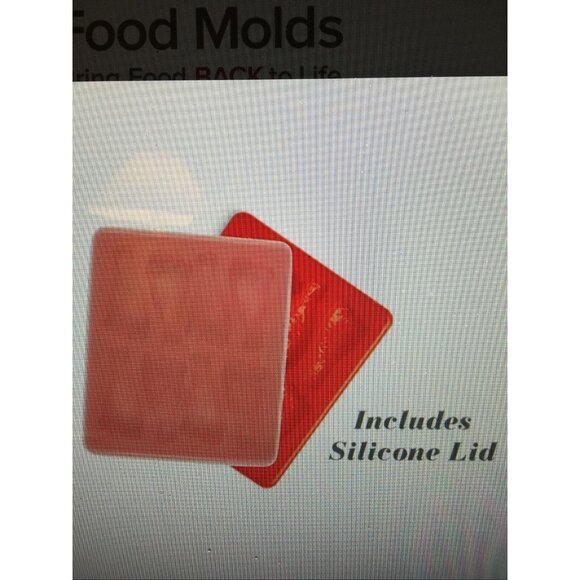 Puree Food Molds Chicken Leg Mold Premium Silicone with Lid Food Service - Picture 7 of 8